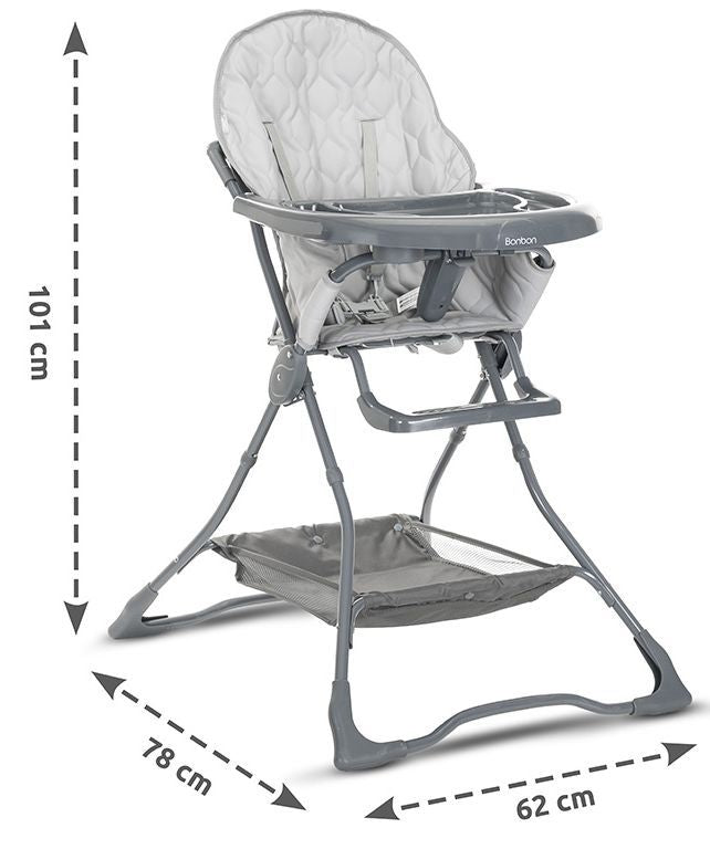 Lorelli Aspen 3in1 Travel System Bundle with Aria Luxe Car Seat, Millie Crib, Eliza Bouncer & Bonbon Highchair - Black/Beige