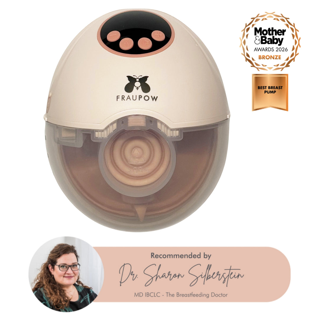 Fraupow Viva Pro Wearable Hands-Free Breast Pump - Pink
