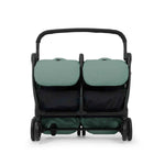 Ickle Bubba Aries Double Prime Autofold Stroller Bundle - Sage Green