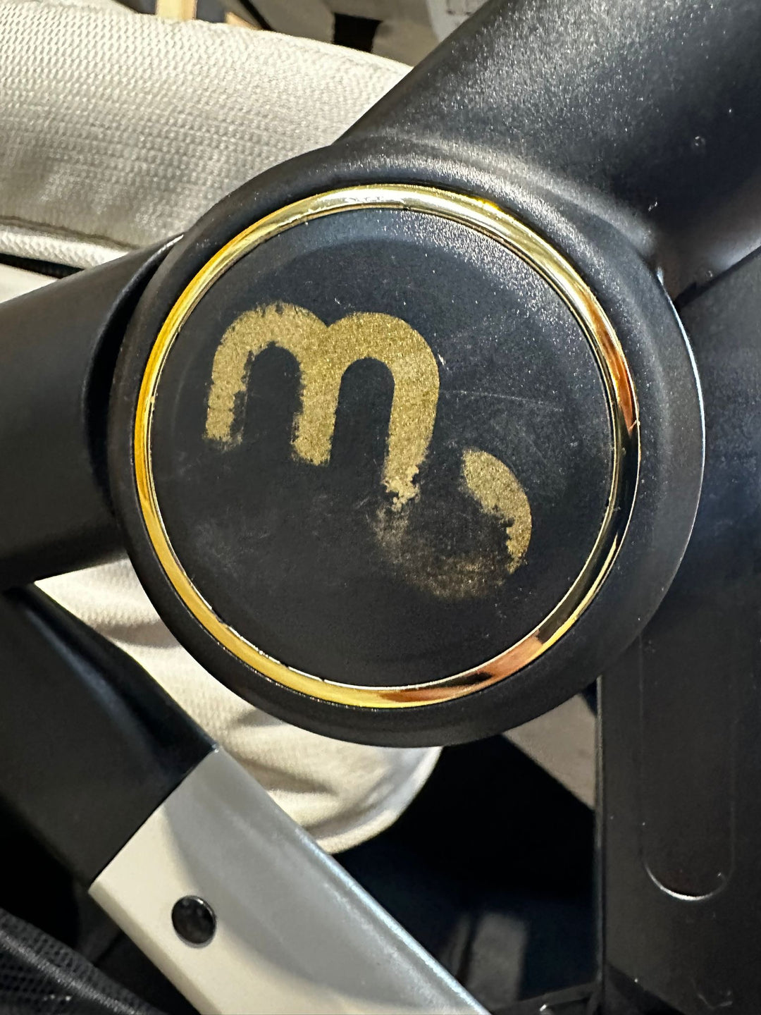 PRE LOVED My Babiie MB33 Twin Pushchair - Ivory