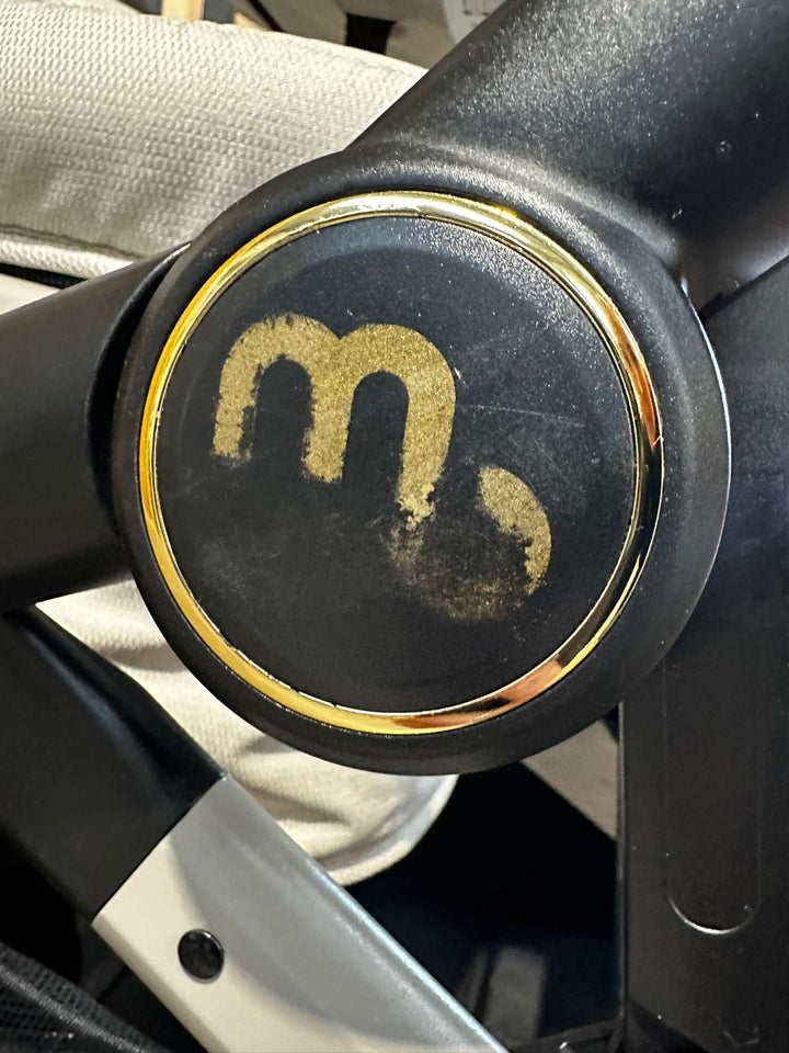 PRE LOVED My Babiie MB33 Twin Pushchair - Ivory