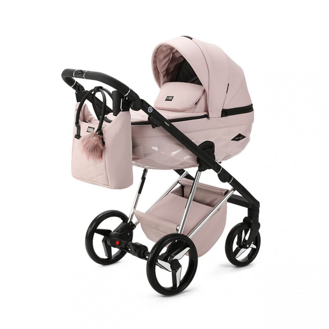 Mee-go Milano Quantum 4 in 1 Inc Isofix Travel System - Pretty in Pink