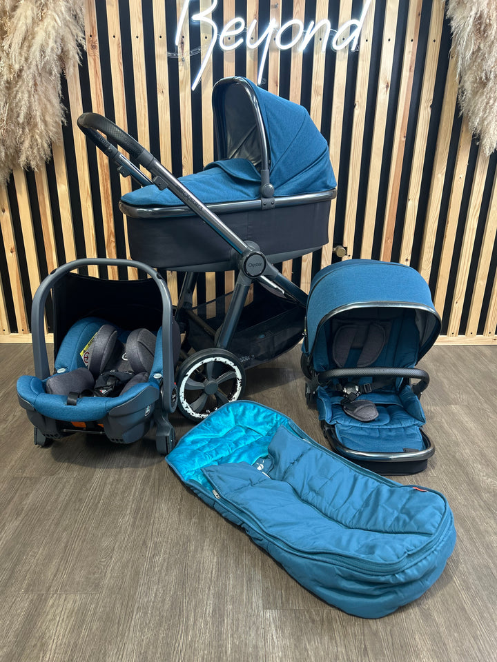 PRE LOVED Babystyle Oyster3 Travel System - Kingfisher