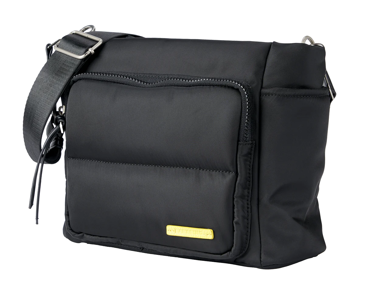 Bababing Joey Cross Body Changing Bag - Black