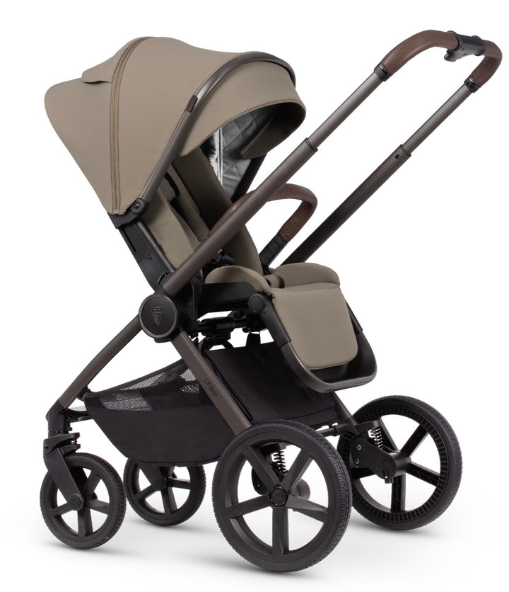 Venicci Tinum Upline SE Cloud T (Cozy Beige) Travel System - Powder