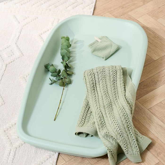 Tutti Bambini Cushi Baby Changing Mat - Leaf