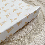 Bobbin & Bumble Anti-Roll Wedge Baby Changing Mat - Teddy Bears