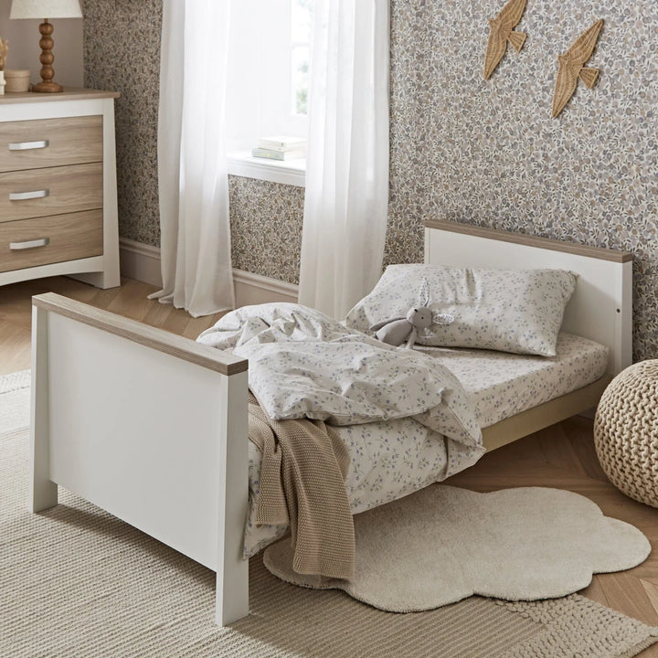 CuddleCo Ada 2 Piece Nursery Furniture Set - White & Ash