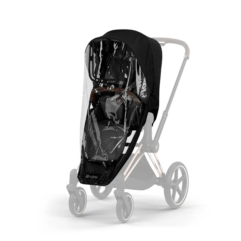 Cybex Priam Comfort Pushchair & Foldable Carrycot - Cozy Beige/Black