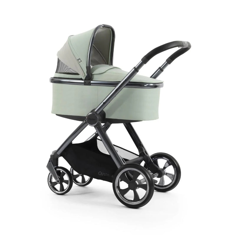 Oyster4 Travel System Bundle Inc Maxi-Cosi Pebble 360 Pro2 Car Seat - Pistachio