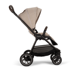 Nuna TRIV Next, LYTL Carrycot, ARRA Flex + Base Curve Travel System - Biscotti