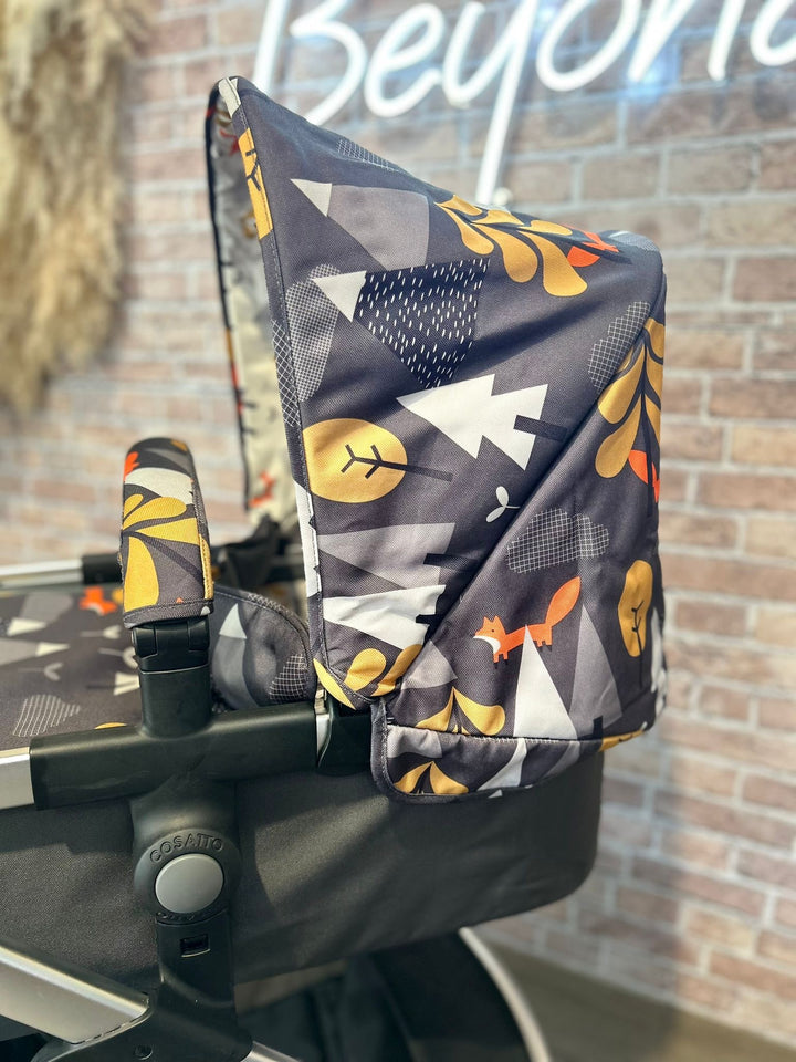 PRE LOVED Cosatto Leap Pram & Pushchair - Foxtale