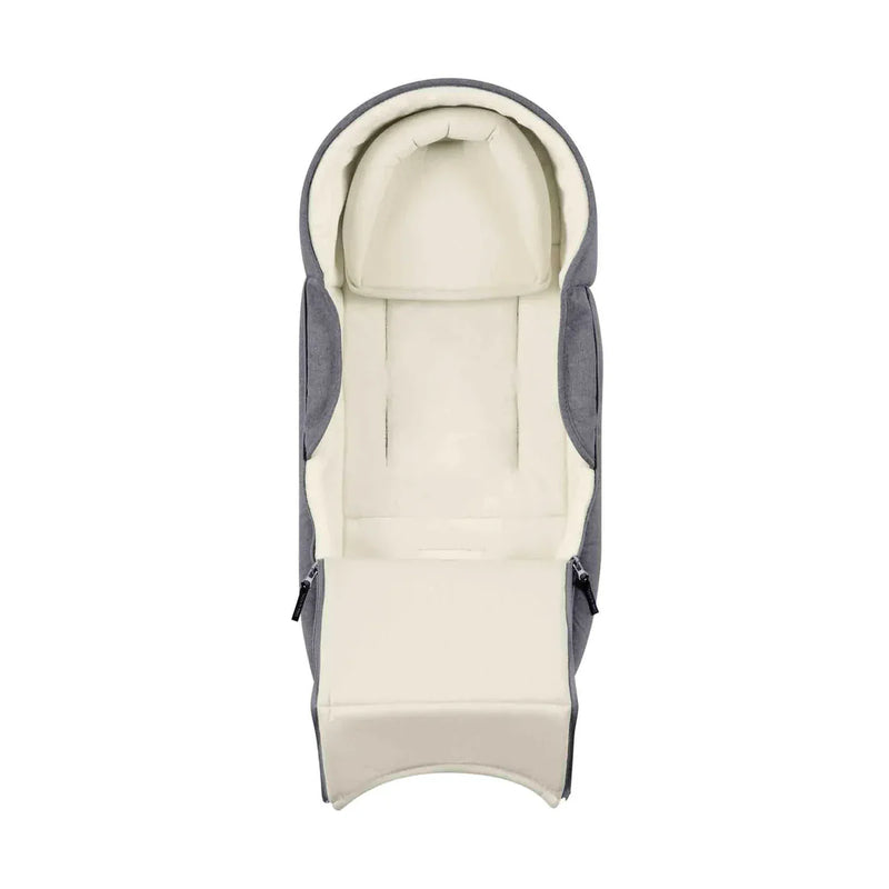 Ickle Bubba Aries Double Prime Autofold Stroller Bundle - Graphite Grey