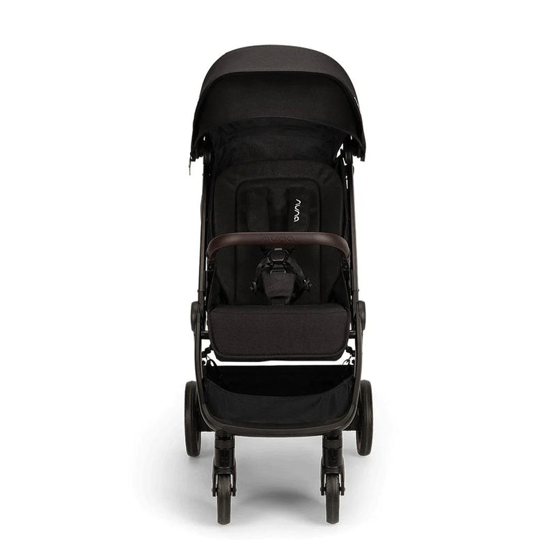 Nuna TRVL LX Compact Travel System Inc Lytl Folding Carrycot + Pipa Urbn - Caviar