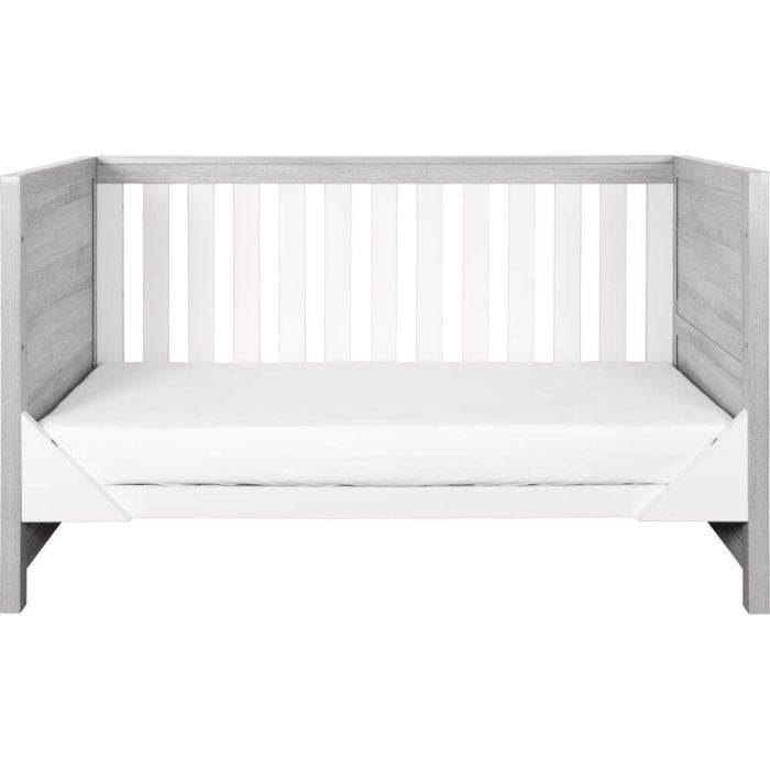 Tutti Bambini Modena Cot Bed - Grey Ash/White