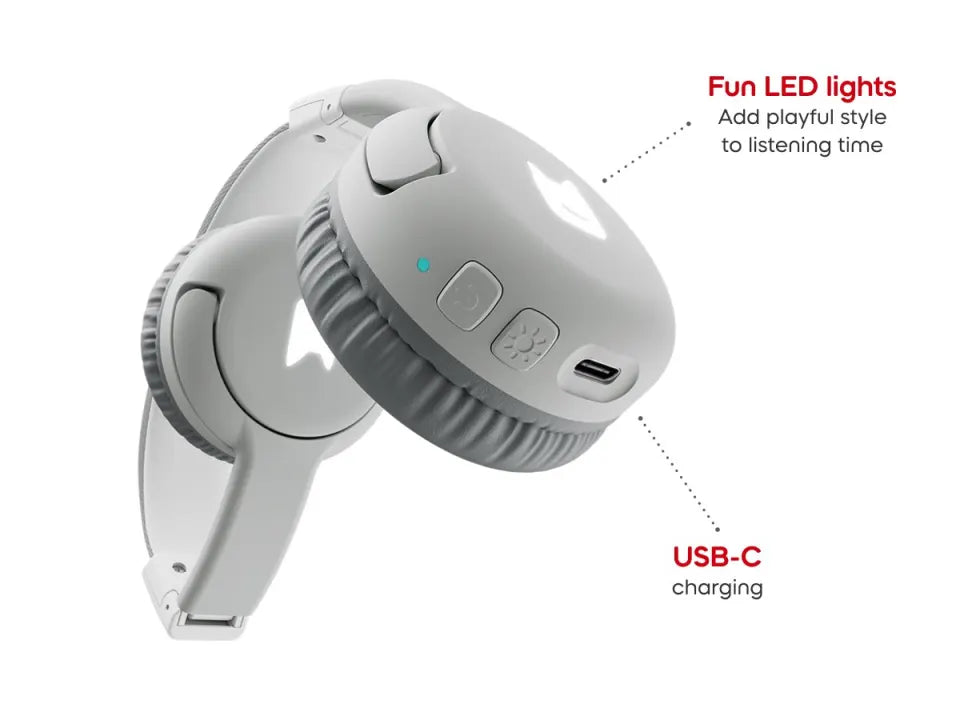 Toniebox 2 Bluetooth Headphones - Moon Grey