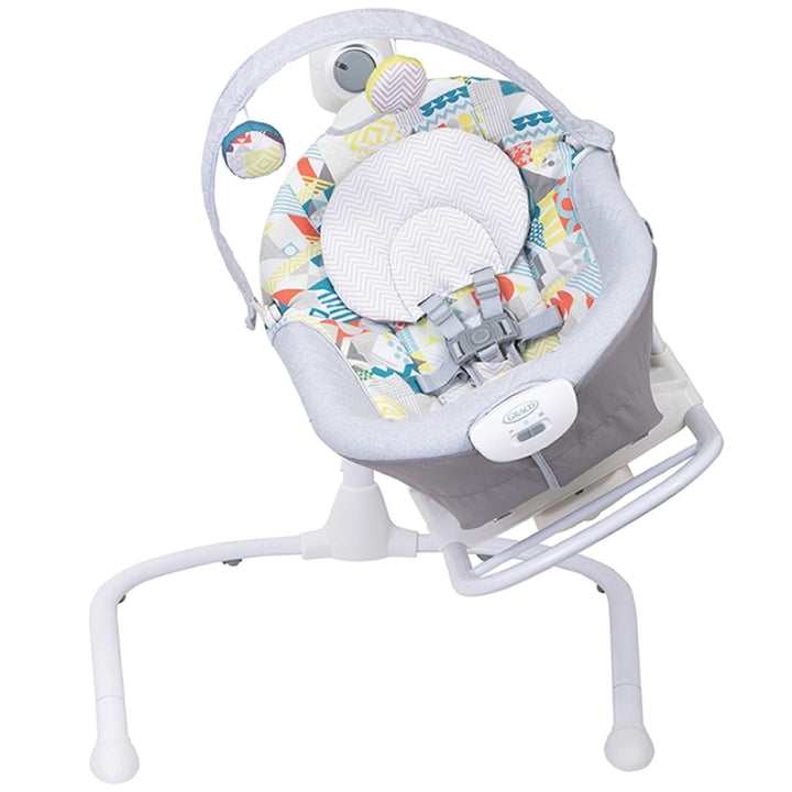 Graco Duet Sway 2-in-1 Swing & Rocker - Patchwork