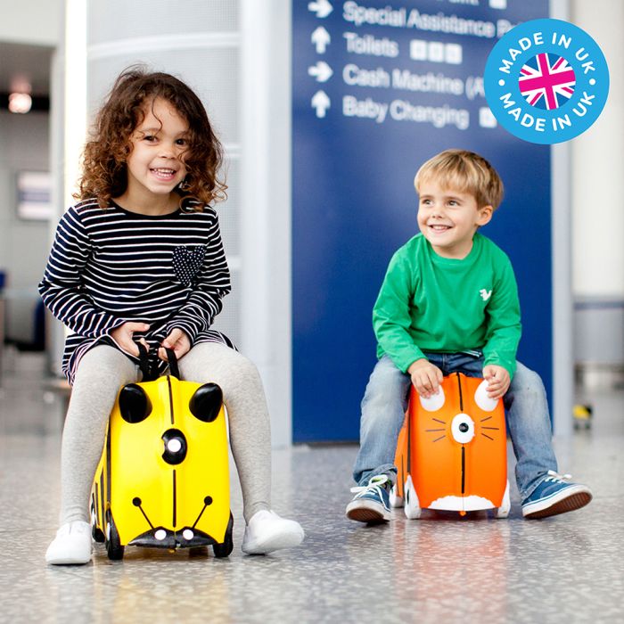 Trunki Ride On Suitcase - Bernard The Bee