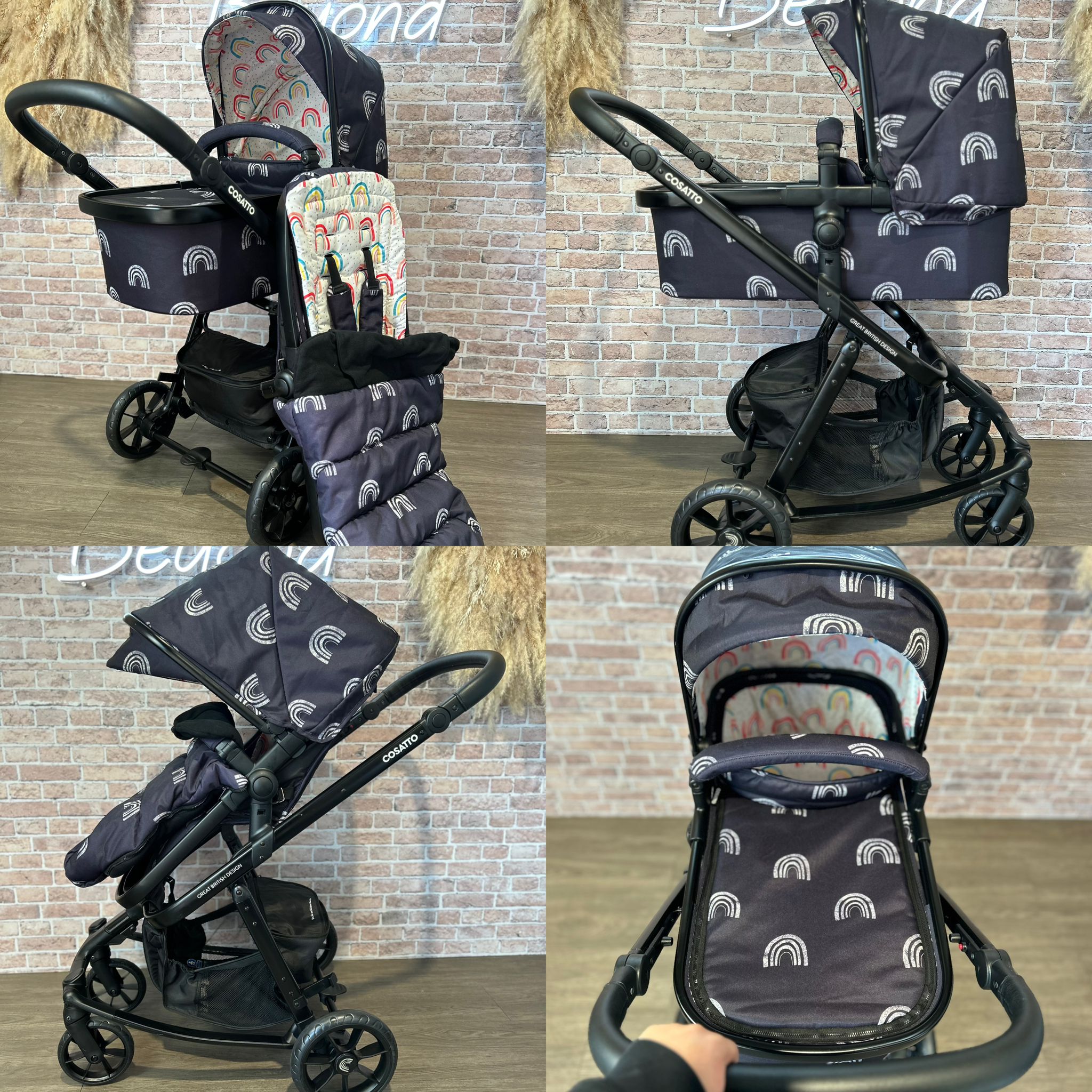 Cosatto rainbow pram online