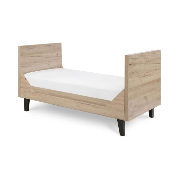 Tutti Bambini Como Cot Bed - Distressed Oak/Slate Grey