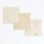 Tutti Bambini Muslin Squares 3pk - Love Cats