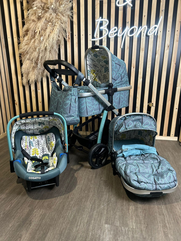 PRE LOVED Cosatto Wow Travel System - Fjord