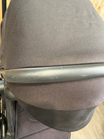 PRE LOVED Silver Cross Wave Double Pushchair - Onyx