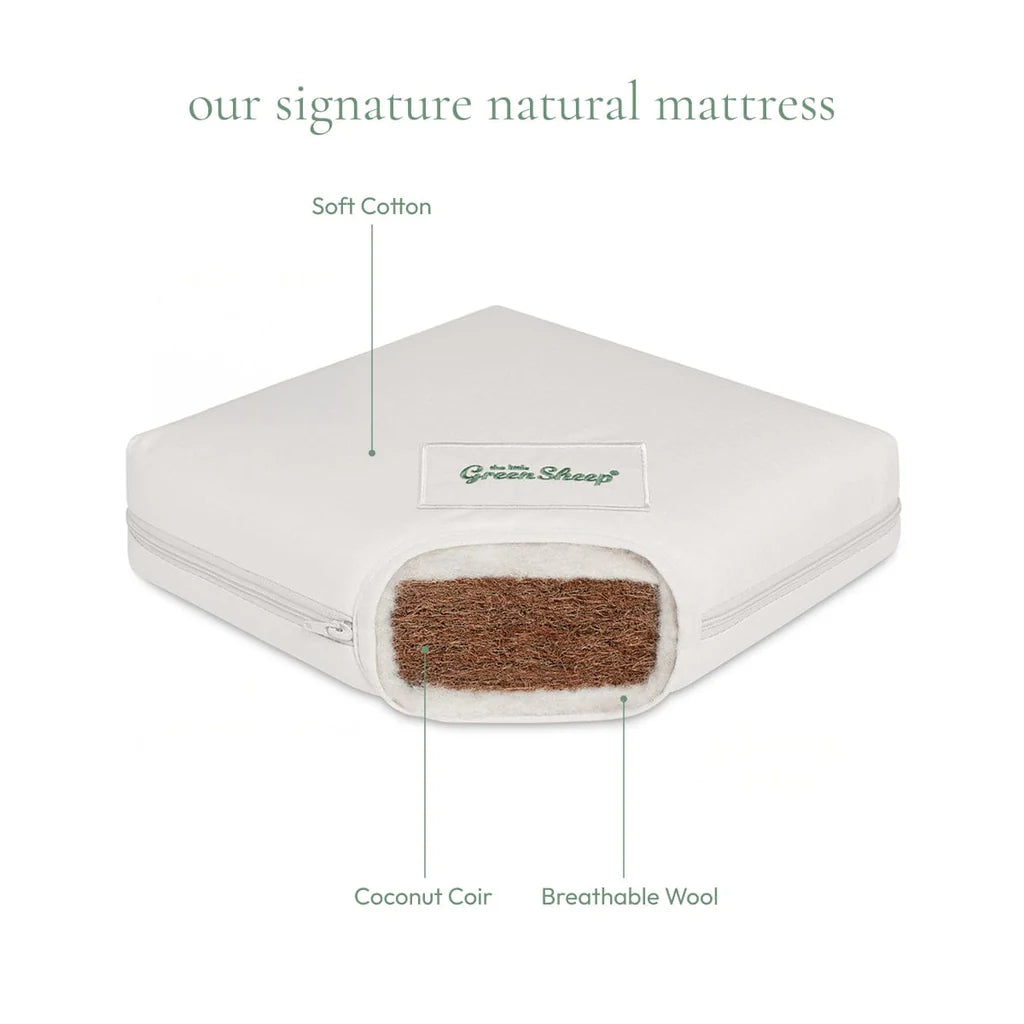 The Little Green Sheep Organic Cot Bed Mattress 70x140cm