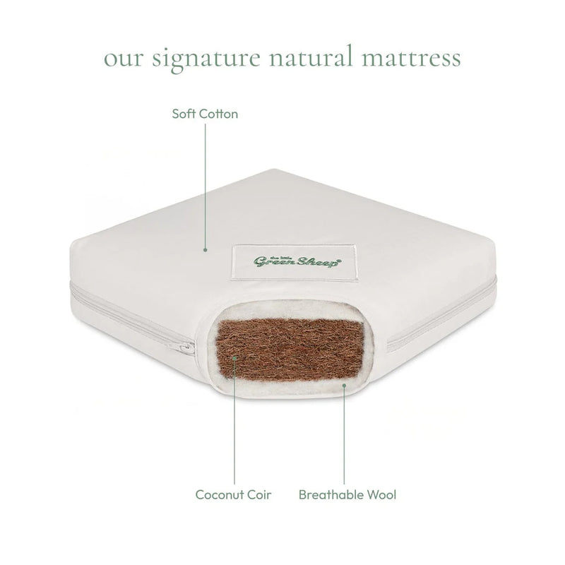 The Little Green Sheep Organic Cot Bed Mattress 70x140cm