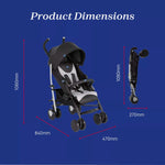 Chicco Echo Stroller - Stone
