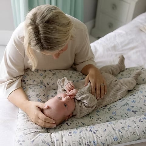 Ralphie Bear Comfort Changing Mat - Wildflower
