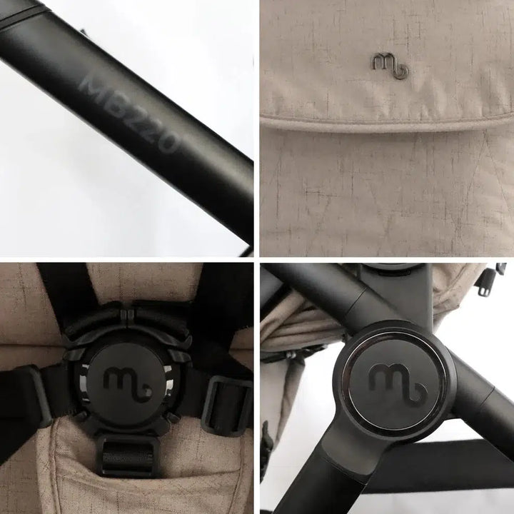 My Babiie MB220 3in1 Travel System - Mink