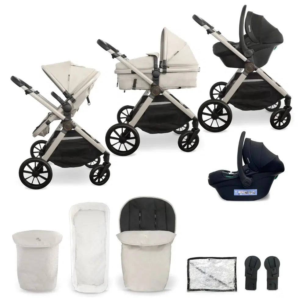 My Babiie MB220 Newborn Bundle - Ivory