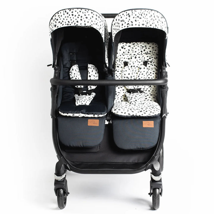 Roma Gemini Double Pushchair - Dalmation