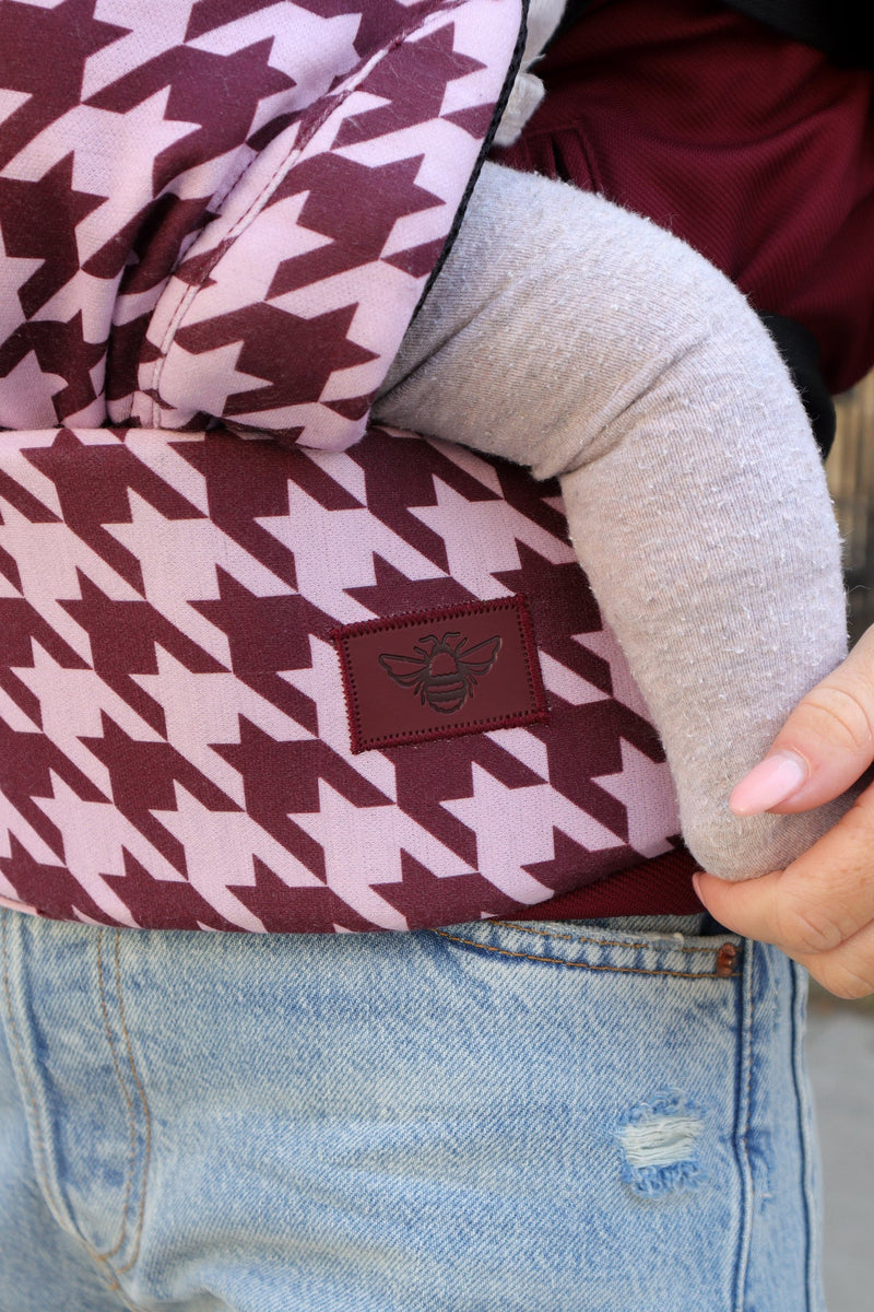 Nomad Air Houndstooth Baby Carrier – Harlow Sweet Lilac