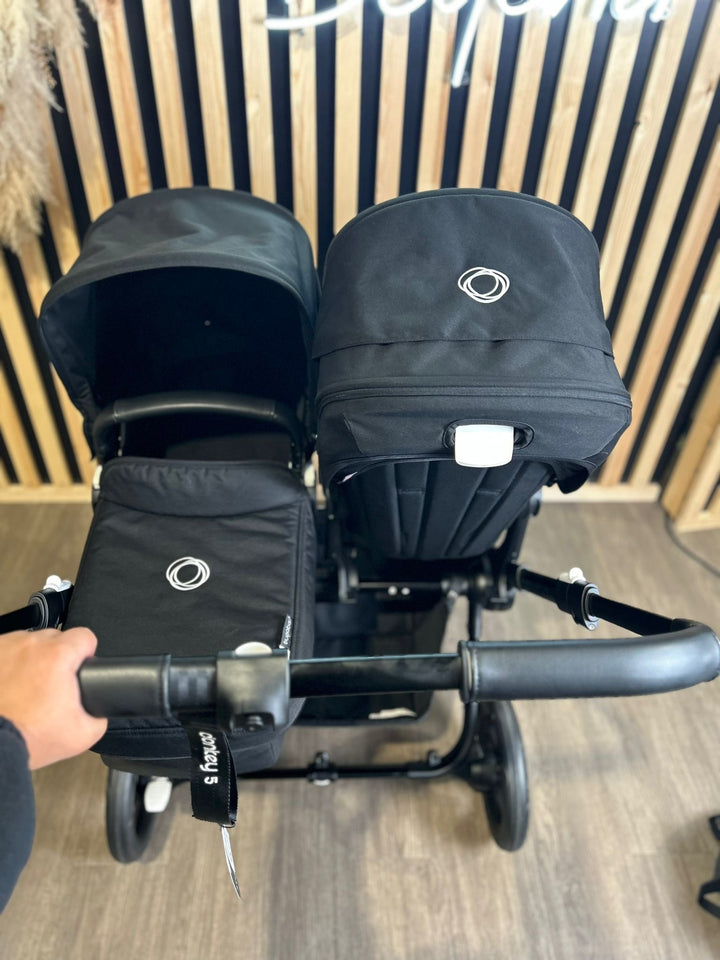 PRE LOVED Bugaboo Donkey 5 Duo - Black/Midnight Black