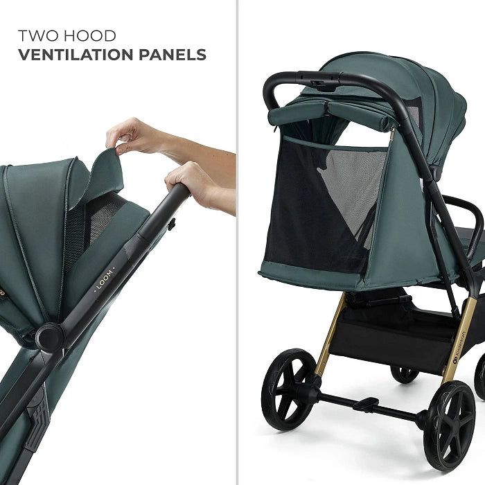 Kinderkraft Loom Stroller - Jade Green