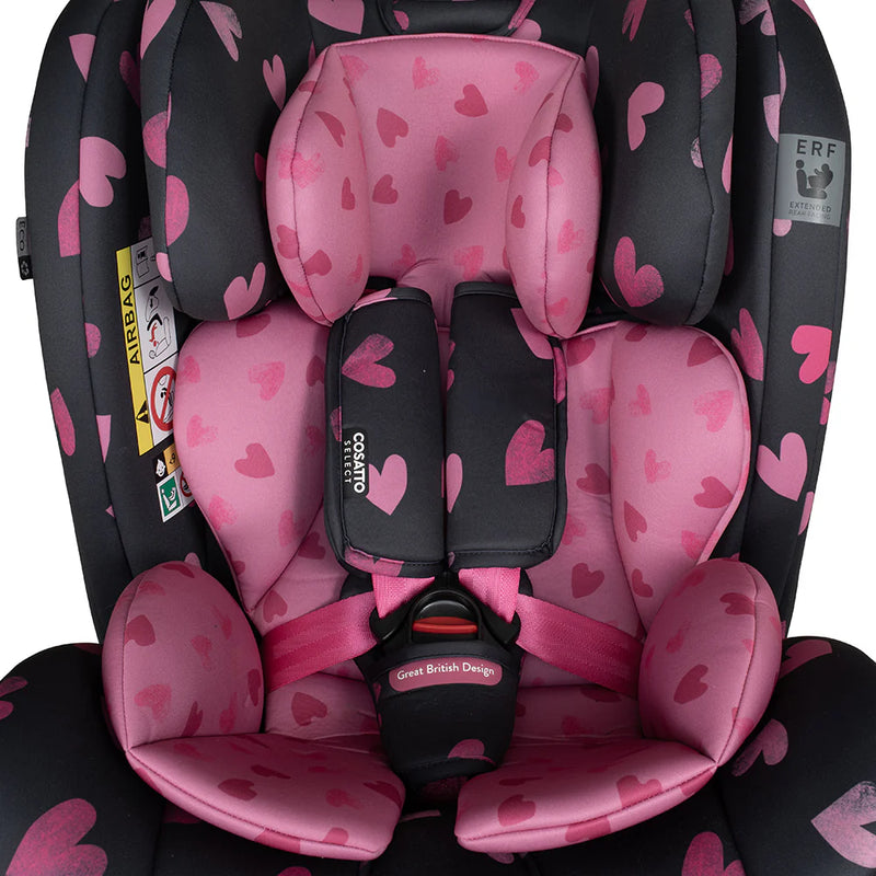 Cosatto All in All 360 Rotate Car Seat - Charcoal Lighthearted