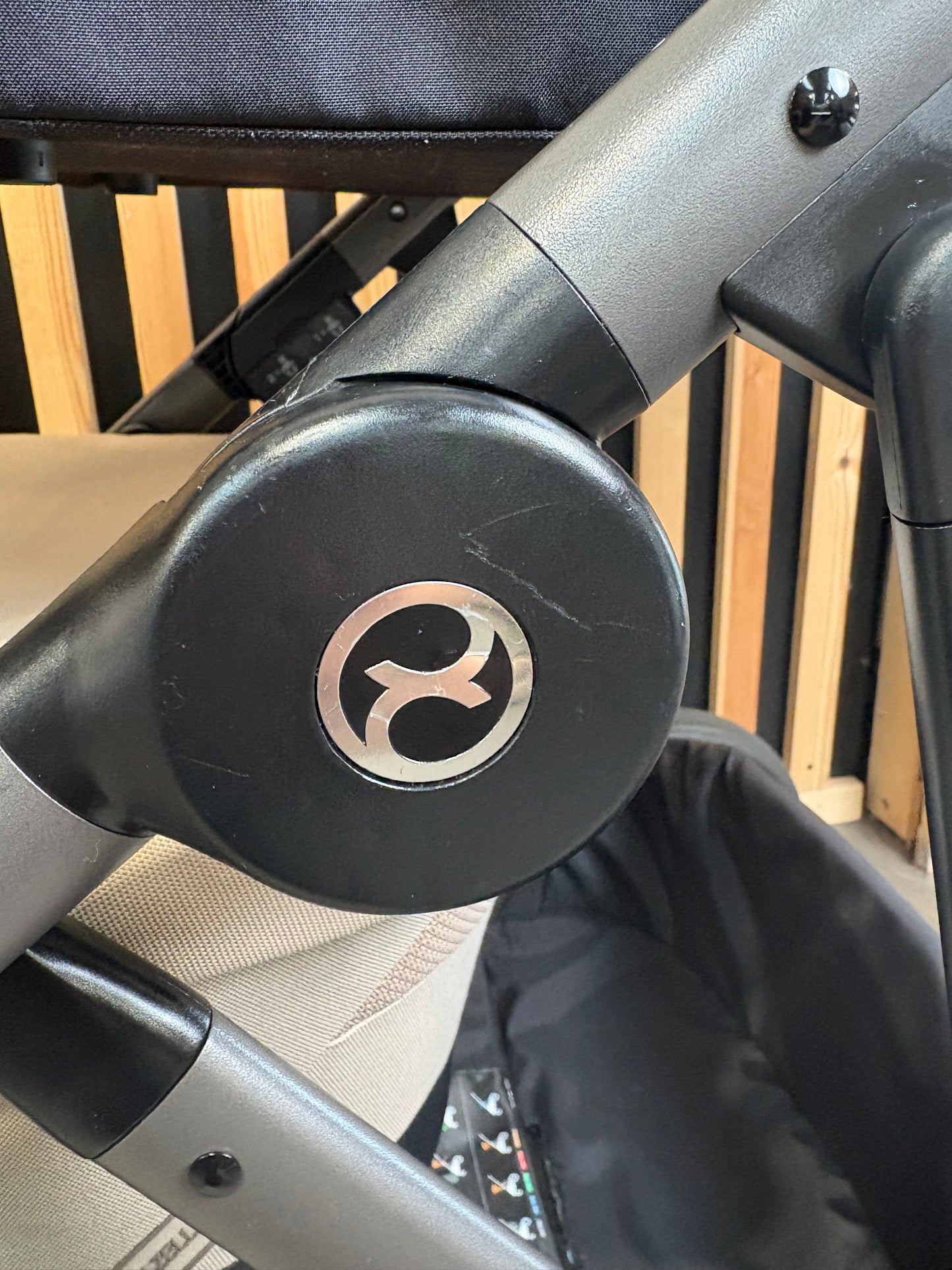 PRE LOVED Cybex Gazelle S Twin Bundle - Almond Beige