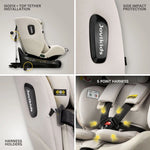 JoviKids Ranger TT 360 Spin All-Stage i-Size Car Seat – Milkstone