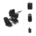 Bugaboo Dragonfly Essential Bundle - Midnight Black