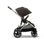 Cybex Gazelle Essential Bundle Inc Gold Footmuff - Chocolate Brown/Taupe