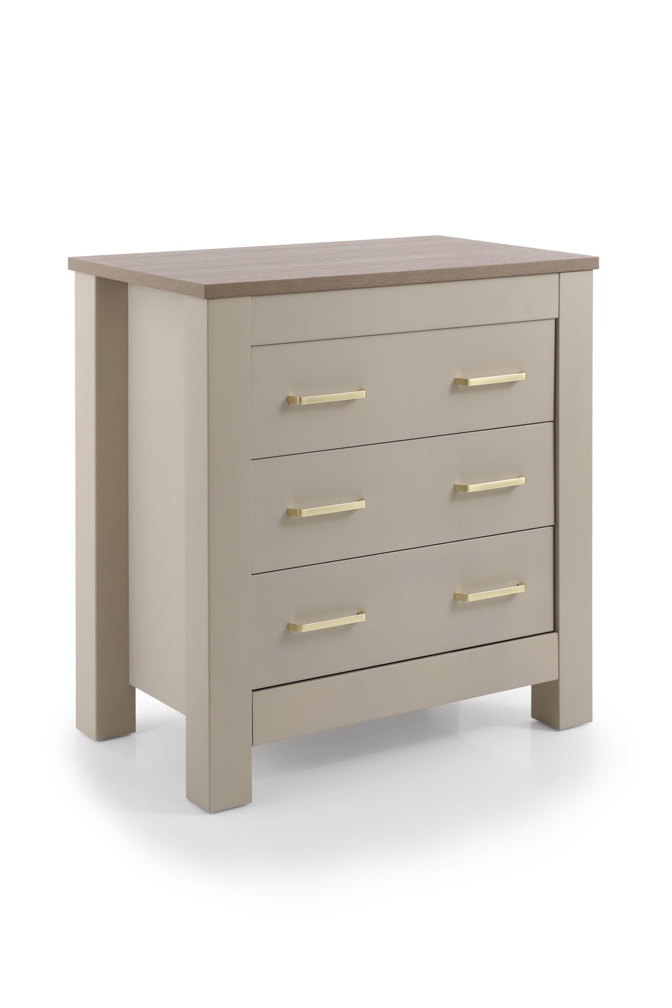 BabyStyle Charnwood Collection Bordeaux 2 Piece Nursery Furniture Set - Oatmeal