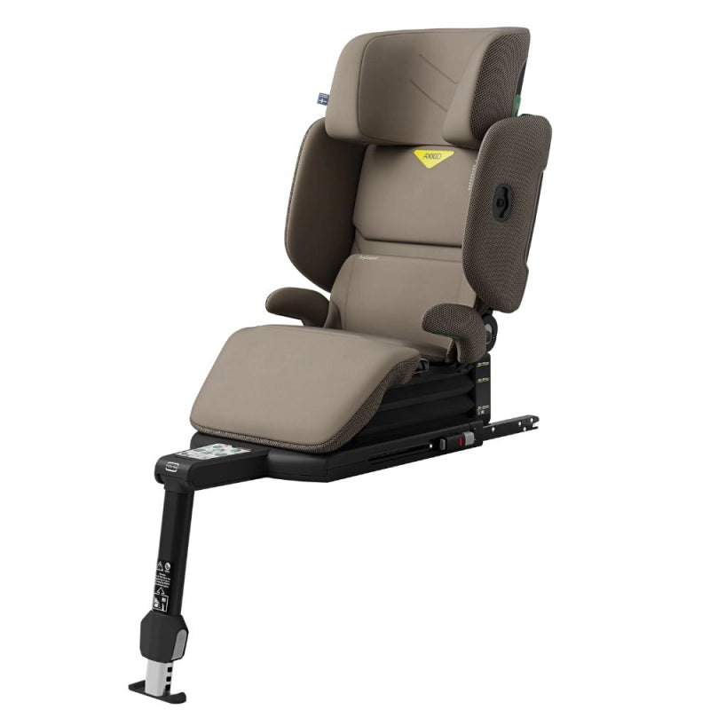Axkid UP Car Seat - Driftwood Beige + FREE FOOTREST WORTH £50!
