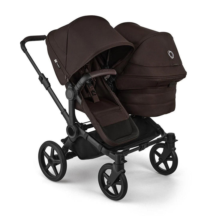 Bugaboo Donkey 6 Double Stroller - Cocoa Brown