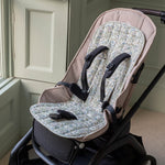 Avery Row Pram Liner - Riverbank/Nettle Scatter
