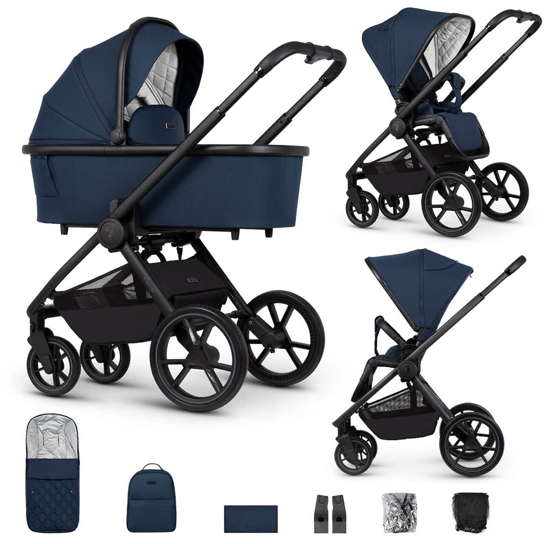 Venicci Tinum Edge ISnug2 + 360 Encore Base Travel System - Ocean