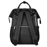 Kikkaboo Siena Mama Changing Backpack - Black/Silver