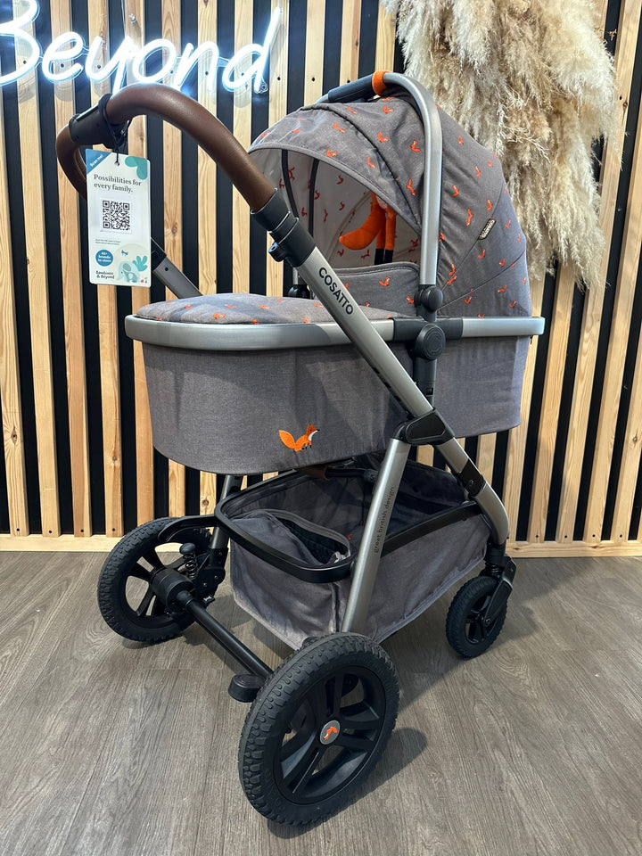 EX DISPLAY Cosatto Wow 3 Rotate Bundle - Foxling