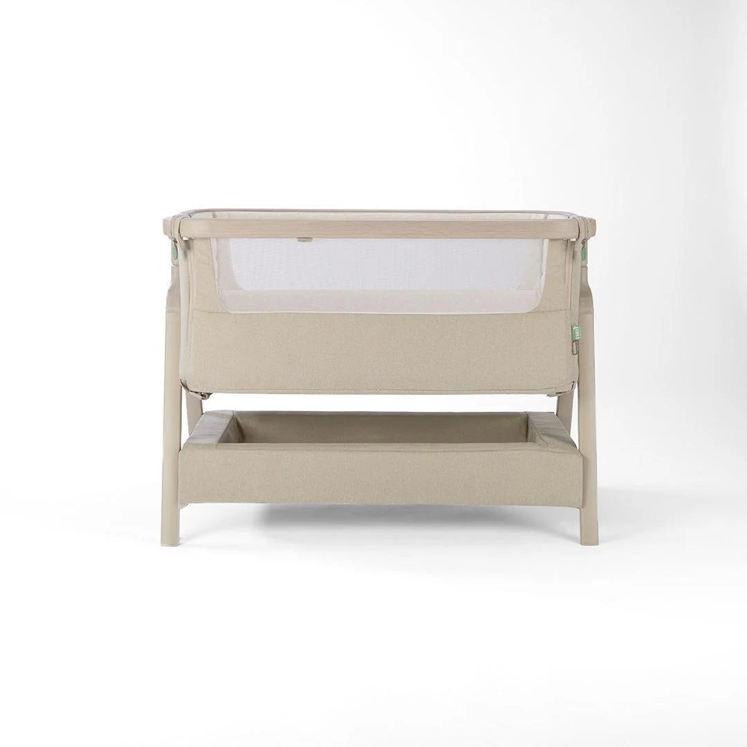 Tutti Bambini Cozee Air 2 Bedside Crib - Soft Walnut/Cocoa